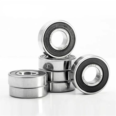6001-2RS تحمل ABEC-5 10 قطعة 12x28x8 مللي متر مختومة الأخدود العميق 60012RS الكرات 6001RS 180101RS in Kuwait