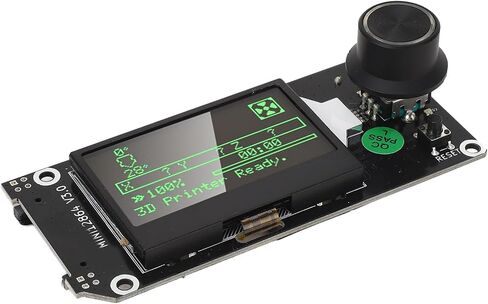 Generic MKS Mini12864 V3.0 LCD Graphic Smart Display Control Board, RGB Backlight with Online Color Change, Self Contained Encoder, Storage Card Slot, Compatible with Marlin 2.0 in Kuwait