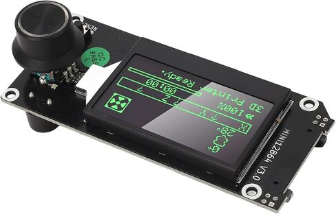Generic MKS Mini12864 V3.0 LCD Graphic Smart Display Control Board, RGB Backlight with Online Color Change, Self Contained Encoder, Storage Card Slot, Compatible with Marlin 2.0 in Kuwait