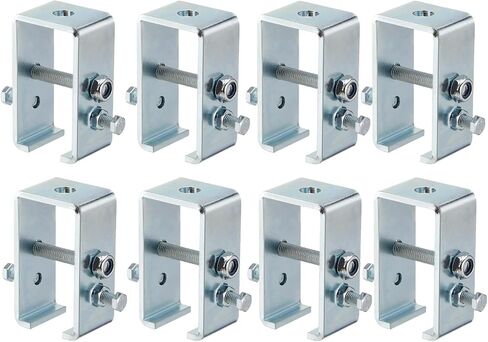 ترقية قوس شماعات مسار عربة القناة لقناة UNISTRUT Strut، دعامة تعليق للدعم المتوسط ​​1-5/8 لجميع مسار عربة القنوات 1-5/8 بوصة (8 عبوات) in Kuwait
