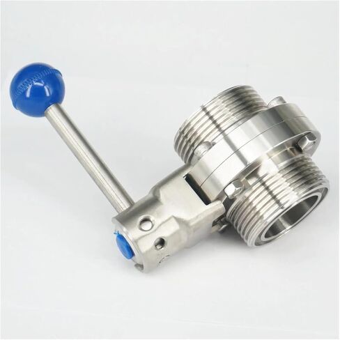 1-1/2" 38mm 304 Stainless Steel Thread Union Connection Valve Brew Beer Dairy Product in Saudi Arabia