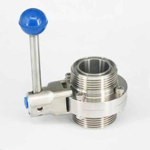 1-1/2" 38mm 304 Stainless Steel Thread Union Connection Valve Brew Beer Dairy Product in Saudi Arabia