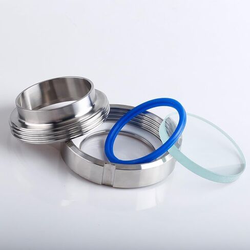 3" 76mm Sight Glass Diopter Stainless Steel 304 Circular Viewing Sight Glass in Saudi Arabia