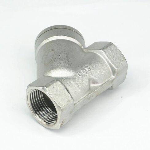 DN25 1" BSP Female Thread 304 Stainless Steel Inline Y Filter Strainer 229 PSI in Saudi Arabia