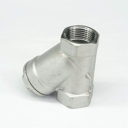 DN25 1" BSP Female Thread 304 Stainless Steel Inline Y Filter Strainer 229 PSI in Saudi Arabia