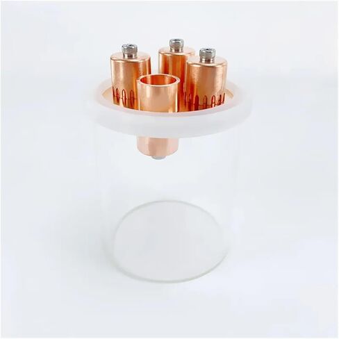 3" Red Copper Bubble Plate Set With Borosilicate Glass Column(OD90ID80mm) And Double Card Slot Gasket For 3" in Saudi Arabia
