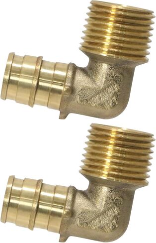 قطعتين XFITTING 1/2 بوصة Pex A كوع ذكر، كوع توسيع ذكر NPT، F1960 in Kuwait
