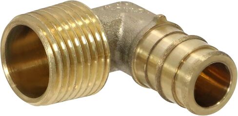 قطعتين XFITTING 1/2 بوصة Pex A كوع ذكر، كوع توسيع ذكر NPT، F1960 in Kuwait