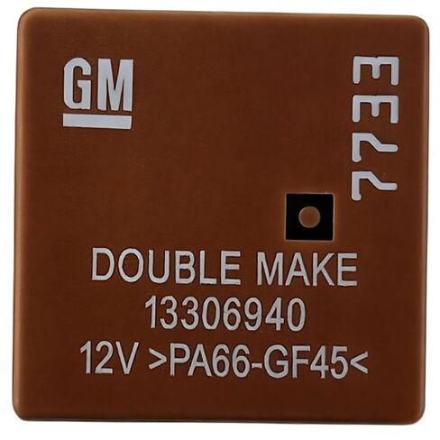 أصلي OEM 13306940 84749906 مرحل مزدوج 5 دبابيس، 12 فولت ملحق مزيل الضباب الخلفي، مرحل صندوق الصمامات الكهربائي، يناسب بويك إنفيجن، كاديلاك ATS CTS، شيفروليه كامارو كورفيت إكوينوكس، جي إم سي تيرين in Kuwait