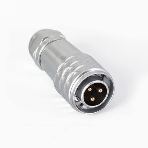 SF12-3 Pin Waterproof Plug+Socket 4-Hole Flange Metal Aviation Circular Quick Push-Pull Industrial in Kuwait