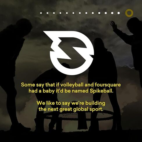 مجموعة Spikeball Pro Kit (إصدار البطولة) مع حزمة ملحقات Spikepaddle المكونة من 4 قطع in Kuwait