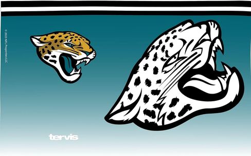 Tervis NFL Jacksonville Jaguars - Forever Fan Made in USA Double Walled Insulated Tumbler Travel Cup Keeps Drinks Cold & Hot, 16oz, Classic in Kuwait