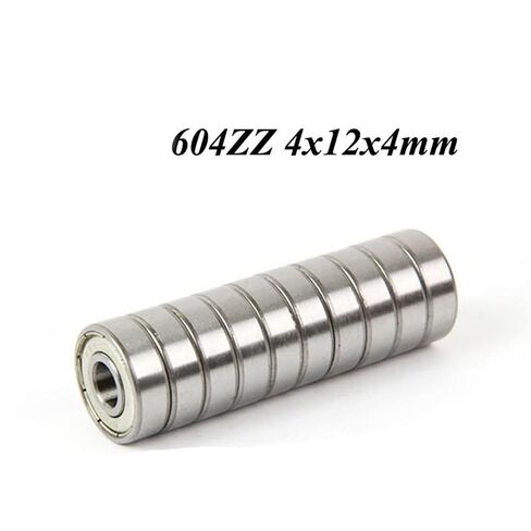 20pcs 604ZZ 604Z 604-2Z 604 ZZ 4x12x4mm Mini Miniature Metal Sealed Deep Groove Ball Bearing in Kuwait