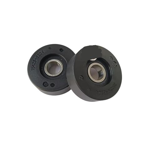 MOQ100PCS المصعد الخطوة الأسطوانة قطع غيار المصاعد رفع أجزاء OD75mm W25mm تحمل 6204-2RS 75x25-6204 in Kuwait