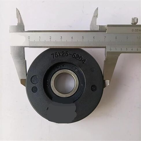 MOQ100PCS المصعد الخطوة الأسطوانة قطع غيار المصاعد رفع أجزاء OD75mm W25mm تحمل 6204-2RS 75x25-6204 in Kuwait