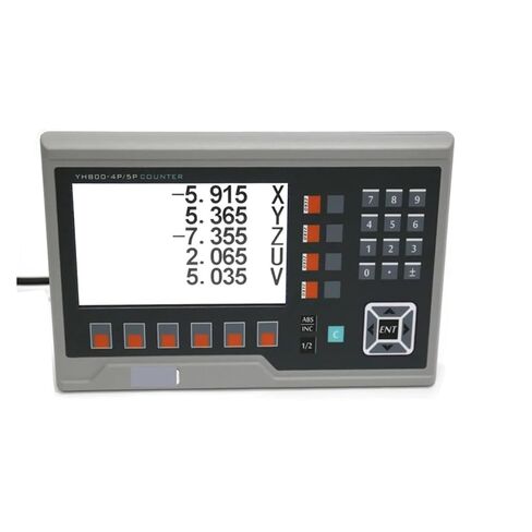 YH800 شاشة عرض رقمية كبيرة LCD DRO بغلاف معدني لعداد آلة طحن المخرطة 110 فولت/220 فولت (3 محاور DRO YH800-3P) in Kuwait