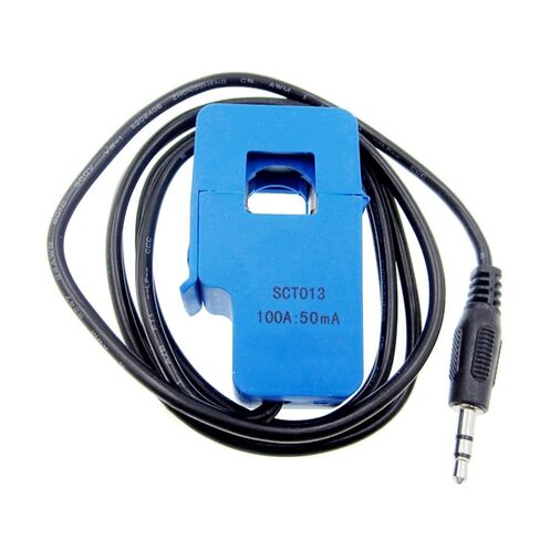 1 قطعة SCT013 50A/1V SCT-013-50A 100A/50mA SCT-013-100A غير الغازية التيار المتناوب الاستشعار سبليت الأساسية الحالية (50A 1V) in Kuwait