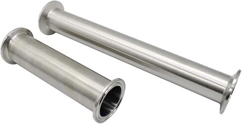 1.5 "38 مم (OD50.5) L = 150 مم حلقة أنبوب البكرة، أنبوب ثلاثي المشبك، تركيبات سباكة SS304 in Saudi Arabia