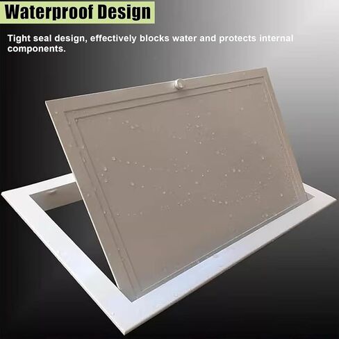 Aluminum Access Panel Door for Wall & Ceiling, 18x38in, Drywall Inspection Hatch with Knob, Plumbing & Electrical Access Cover, Durable & Easy to Install in Kuwait