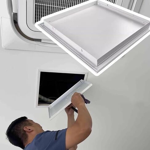 Heavy Duty Aluminum Ceiling Access Door, Recessed Inspection Panel for Easy Toilet & Bathroom Access, Durable Utility Hatch for Quick Maintenance in Kuwait