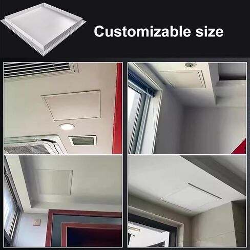 Heavy Duty Aluminum Ceiling Access Door, Recessed Inspection Panel for Easy Toilet & Bathroom Access, Durable Utility Hatch for Quick Maintenance in Kuwait
