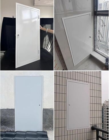 Lockable Aluminum Access Panel - 30x42in (76.2x106.7cm) Plumbing Loft Door, Wall Inspection Cover for Easy Access & Maintenance in Kuwait