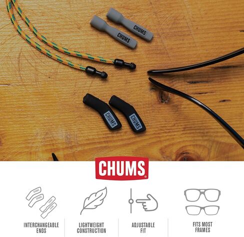 Chums 3mm Ripcord Rope Sunglasses Retainer & Glasses Strap for Men & Women in Kuwait