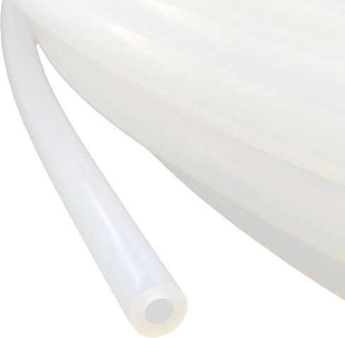 USA Made, 100% Pure Virgin PTFE Tubing, 1/8 inch OD x 1/16 inch ID, 25 FT Length, Natural Color, Extreme Pressure & Temp. Rated. in Kuwait