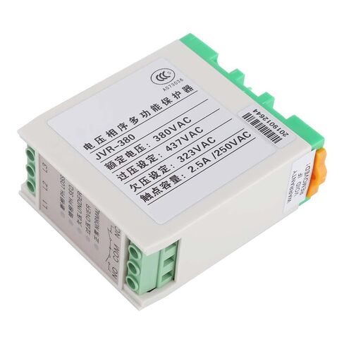 JVR-380 مرحل حماية تسلسل الطور - جهاز التحكم في جهد المراقبة ثلاثي الطور للكشف عن فقدان الجهد الزائد والجهد المنخفض وعدم التوازن - دليل السكك الحديدية in Kuwait