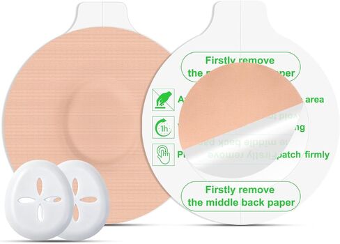 30 قطعة من رقعة لاصقة Dexcom G7 مع غطاءين صلبين | غطاء مقاوم للماء من Stelo Overpatch قابل لإعادة الاستخدام، مقاوم للصدمات، حماية لمدة 15 يومًا، علامة تبويب سهلة التقشير، لا تسبب الحساسية، خالية من اللاتكس in Kuwait