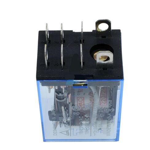 1 قطعة LY2NJ HH62P التتابع الكهرومغناطيسي الإلكتروني الصغير 10A 8PIN لفائف DPDT DC12V 24V AC 220V (DC 12V) in Kuwait