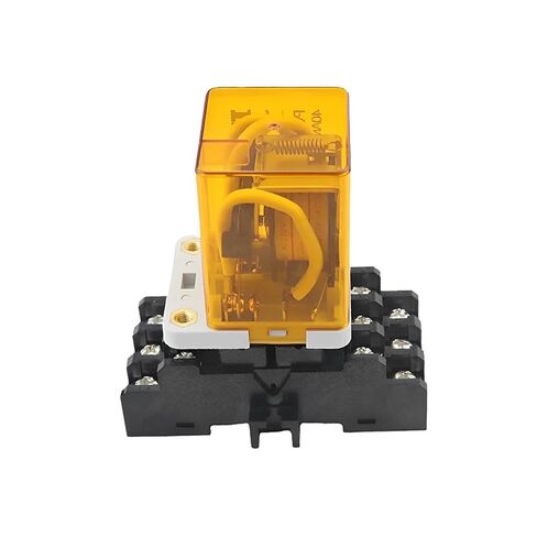 1 مجموعة التتابع المتوسط ​​JQX-38F 3Z 40A مرحل الطاقة الكهرومغناطيسية مع قاعدة 11pin DC12V DC24V AC110V AC220V (AC220V) in Kuwait