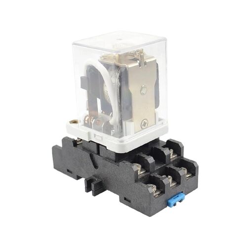 1 مجموعة التتابع المتوسط ​​JQX-38F 3Z 40A مرحل الطاقة الكهرومغناطيسية مع قاعدة 11pin DC12V DC24V AC110V AC220V (AC220V) in Kuwait