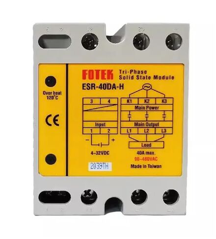1PCS Three Phase Solid State Relay ESR-25DA-H ESR-40DA-H ESR-50DA-H ESR-80DA-H ESR-100DA-H(ESR-25DA-H) in Kuwait