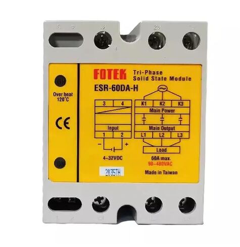 1PCS Three Phase Solid State Relay ESR-25DA-H ESR-40DA-H ESR-50DA-H ESR-80DA-H ESR-100DA-H(ESR-25DA-H) in Kuwait