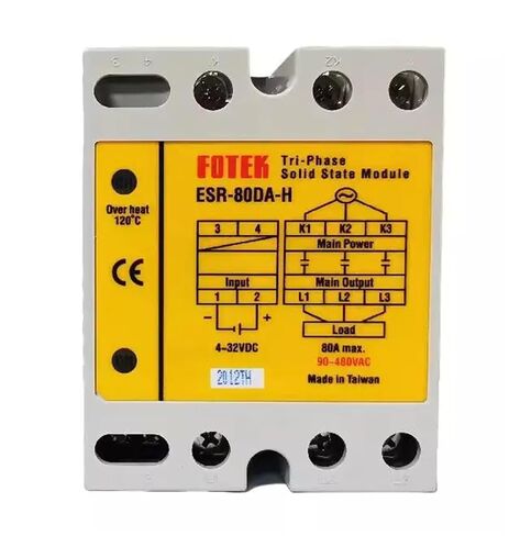 1PCS Three Phase Solid State Relay ESR-25DA-H ESR-40DA-H ESR-50DA-H ESR-80DA-H ESR-100DA-H(ESR-25DA-H) in Kuwait