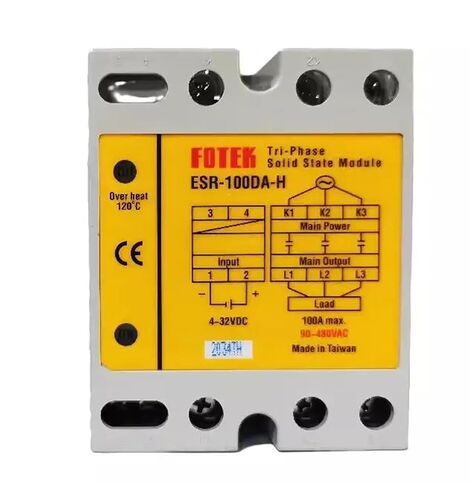 1PCS Three Phase Solid State Relay ESR-25DA-H ESR-40DA-H ESR-50DA-H ESR-80DA-H ESR-100DA-H(ESR-25DA-H) in Kuwait