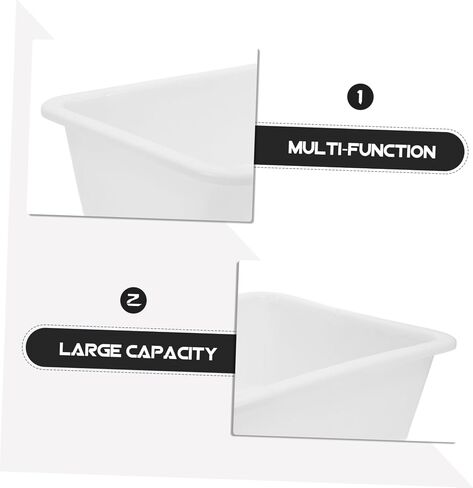 Chemical Resistant Tray Laboratory Storage Tray Deep Experiment Leak-Proof Plastic for Acid and Alkali Reagents 9.44 X 6.69 X 2.55 in Lab Supply Organizer in Kuwait