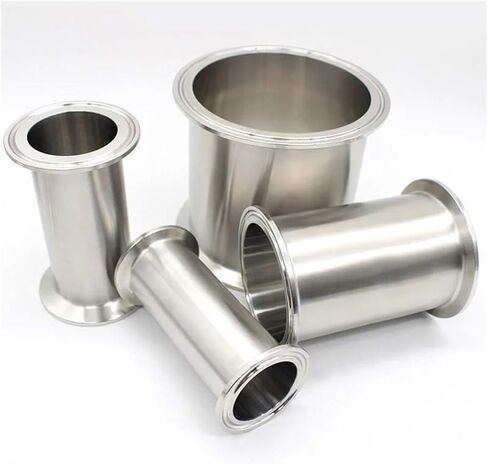 4" 102mm (OD 119mm) L=150mm Spool Tube Ferrule SS304 Stainless Steel Pipe Fittings in Saudi Arabia