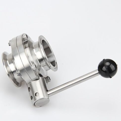 1.5"(38mm) Ferrule50.5mm Tri Clamp Valve 304 Stainless Steel Or Dairy Accessories in Saudi Arabia