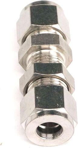 Fit Tube O/D 3mm Bulkhead 304 Stainless Steel Ferrule Pneumatic Air Compression Pipe Fitting in Kuwait