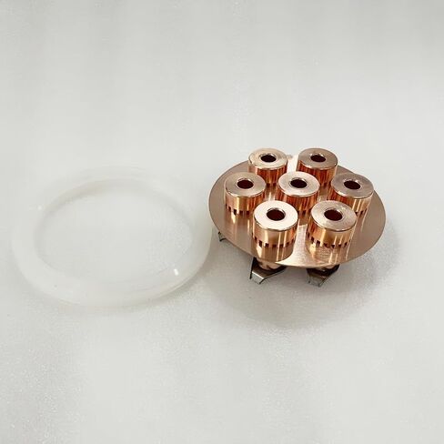6" Copper Bubble Plate Set With Double Card Slot Gasket For 6" (154mm) Flange OD167mm in Saudi Arabia