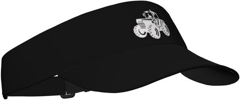 Cool Girls Like Tractors Sunscreen Visor Hat for Women Men Empty Top Tennis Baseball Cap Black Cool Funny Sun Caps Adjustable Golf Hats in Kuwait