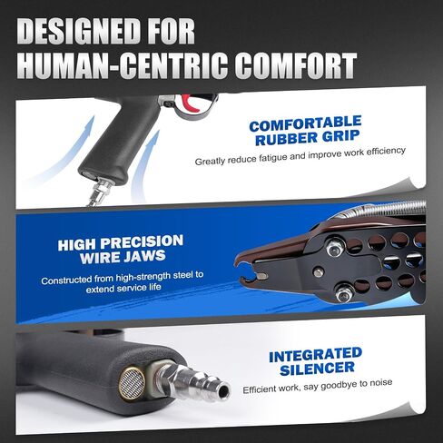 نقار الخشب V6C7EFA 15 مقياس 3/4 بوصة مسدس حلقة هوائية للسياج | قطر إغلاق 7.5-8.3 مم، مع مجلة من الفولاذ المقاوم للصدأ، كماشة حلقة خنزير هوائية للأقفاص، مرتبة زنبركية in Saudi Arabia