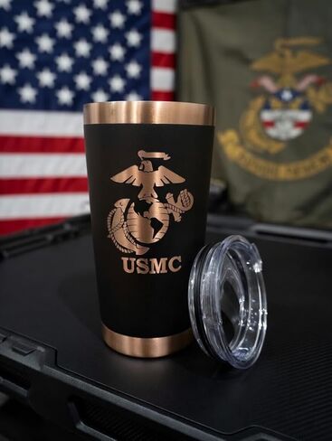 Laser Engraved Tumbler, 20 oz, 4 color options, EGA Design in Kuwait