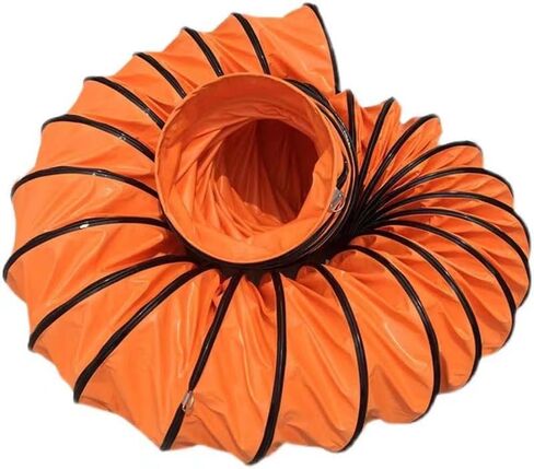 33ft Flexible Duct Hose for Ventilation - Adjustable PVC Duct with Steel Wire for Blower Fans, Portable AC, and More(L3.0mx65cm) in Kuwait