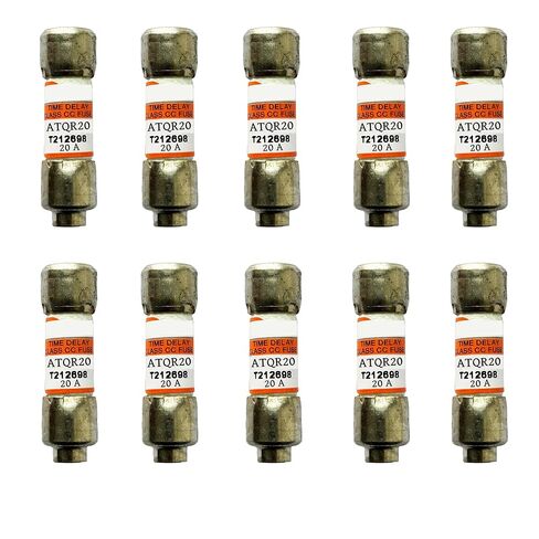 10 عبوات جديدة ATQR-20 ATQR20 ATQR-20A 600Vac صمام تأخير الوقت، ATQR-20A صمامات خرطوشة رفض الفئة CC الحالية in Kuwait