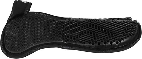 Acavallo Memory Foam WFS Suede Hexagonal Gel Rear Riser Pad, One Size, Black in Kuwait