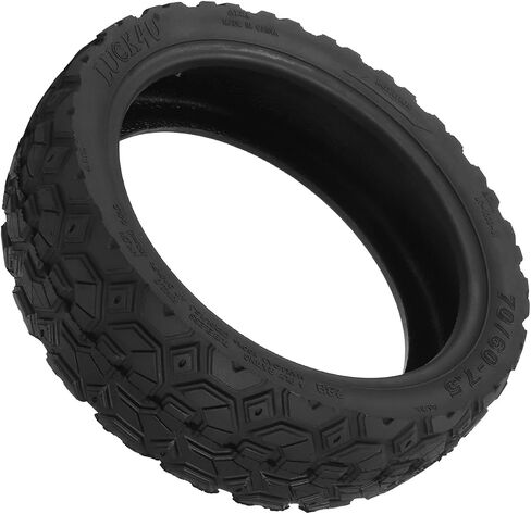 استبدال الإطارات المطاطية المقاومة للانفجار 70/60-7.5 11 بوصة لـ Segway Ninebot Max G3، ZT3، ZT3 Pro KickScooter أجزاء عجلة الإطارات الكهربائية (1) in Kuwait