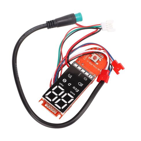 Electric Scooter Circuit Board Easy Installation Metal Instantly Data Display Clear Scooter Dashboard for Replacement in Kuwait